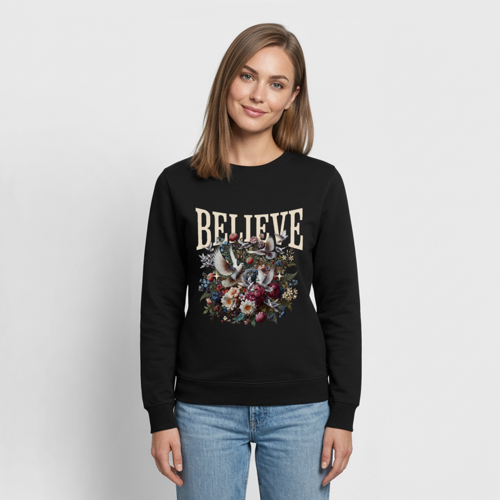 BELIEVE Sweatshirt - black