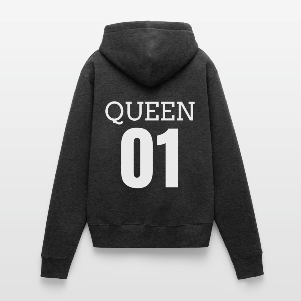 Dreamteam Premium Hoodie Woman - heather anthracite