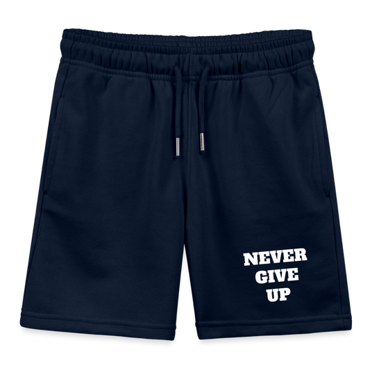 Never give up Premium Kinder Shorts - navy