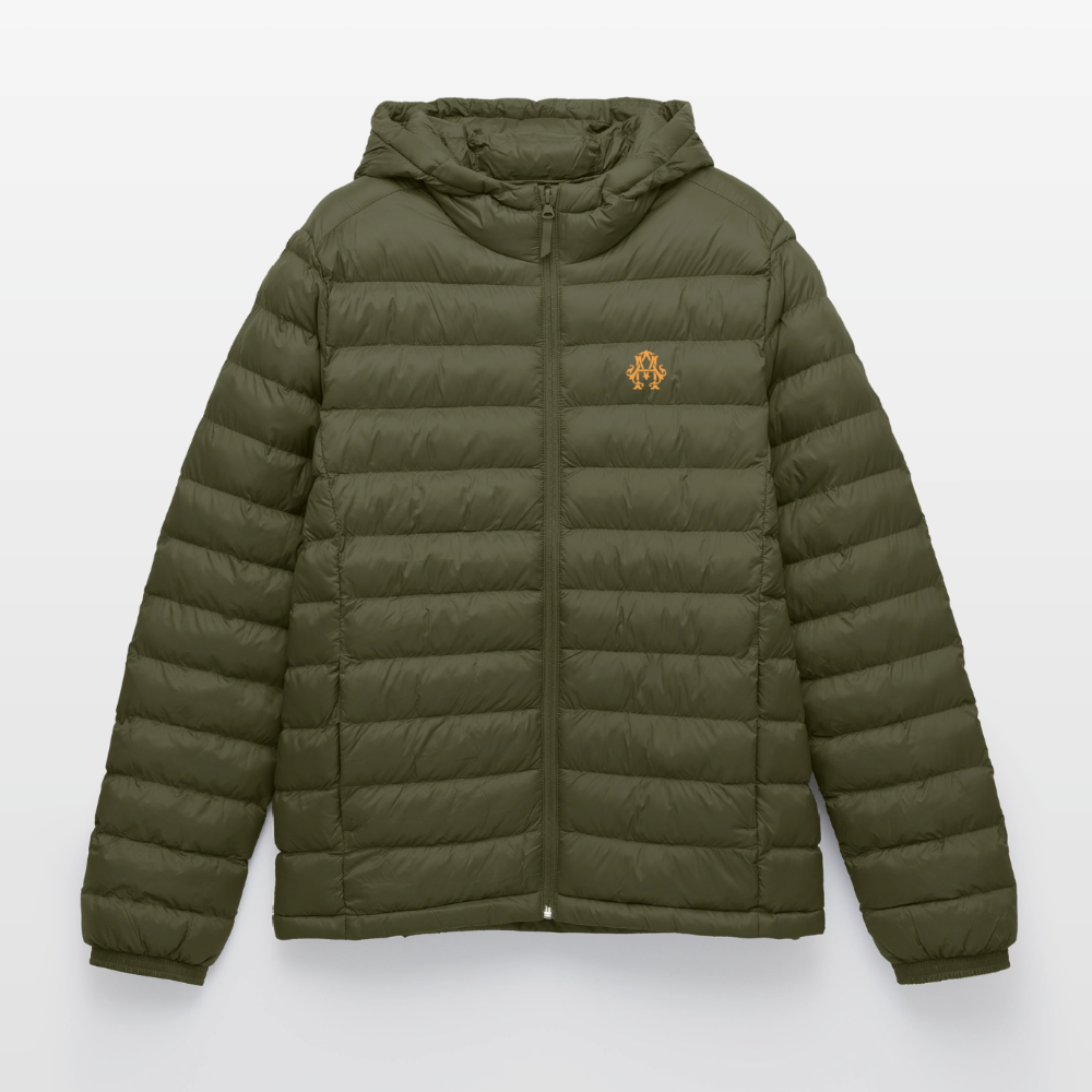adligemotivations Logo Puffer Winterjacke - khaki