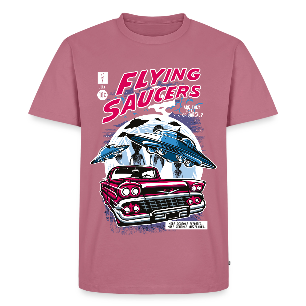 FLYING SAUCERS Premium T-Shirt - mauve