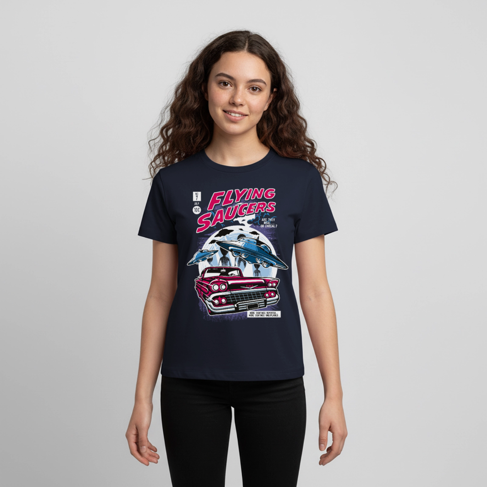 FLYING SAUCERS Premium Teenager T-Shirt - navy