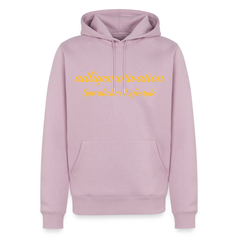 Sportlicher Lifestyle Premium Hoodie - dusky pink