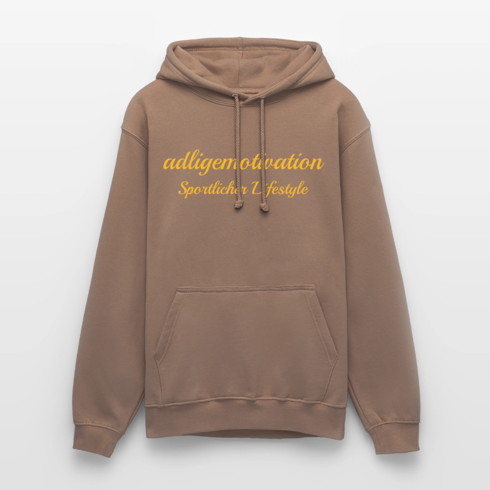 Sportlicher Lifestyle Hoodie - mocha