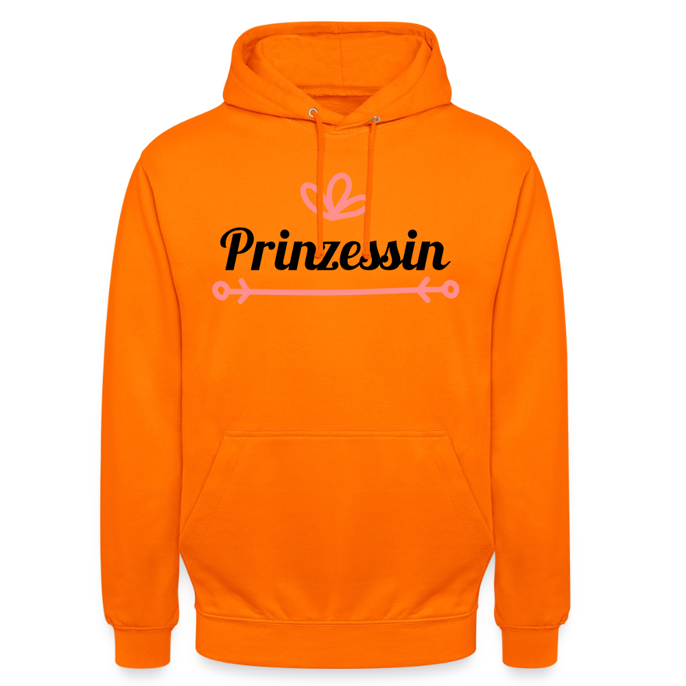 Prinzessin Hoodie - orange