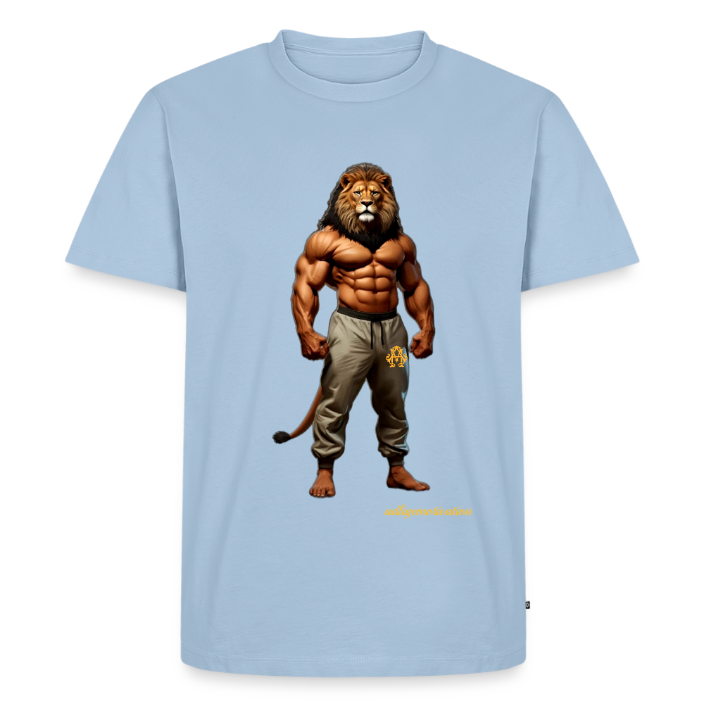 Löwenmann Premium T-Shirt - light blue