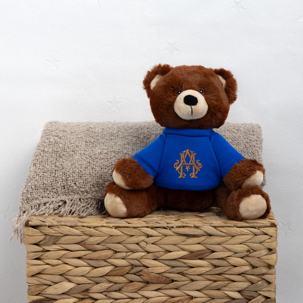 Teddy Bear adligemotivation - royal blue