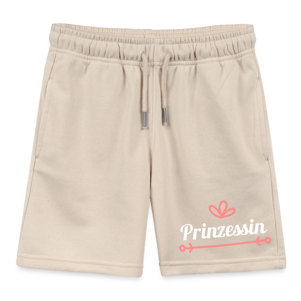 Prinzessin Premium Kinder Shorts - soft Ecru