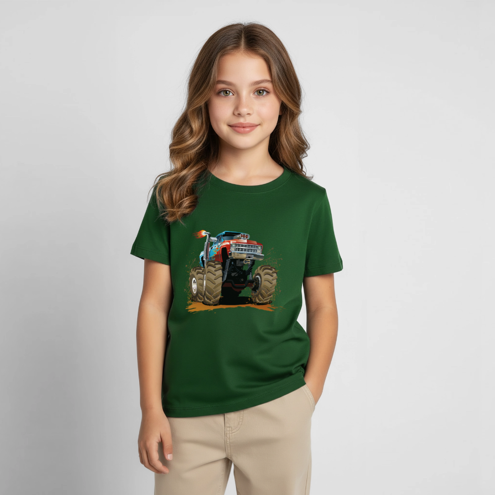 Monstertruck Kinder T-Shirt - forest green