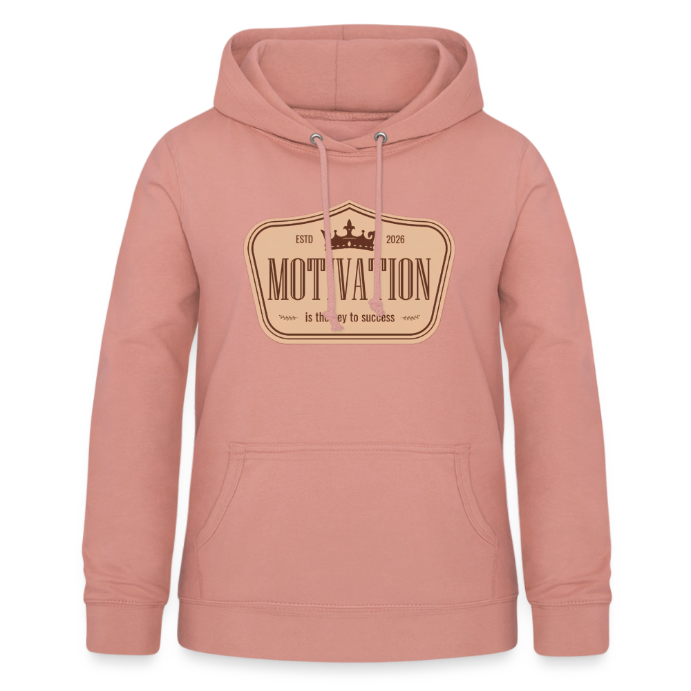 Motivations Hoodie Woman - dusky rose