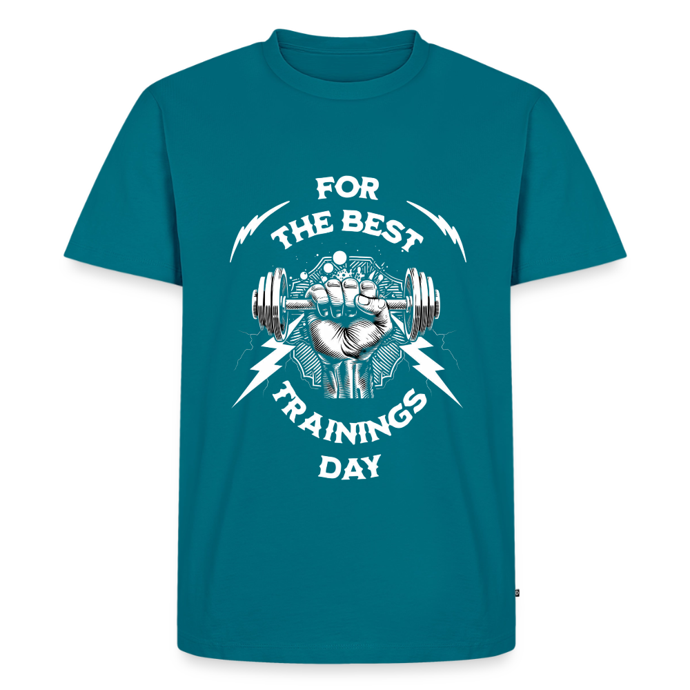 FOR THE BEST Premium T-Shirt - petrol