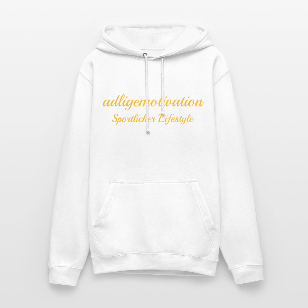 Sportlicher Lifestyle Hoodie - white