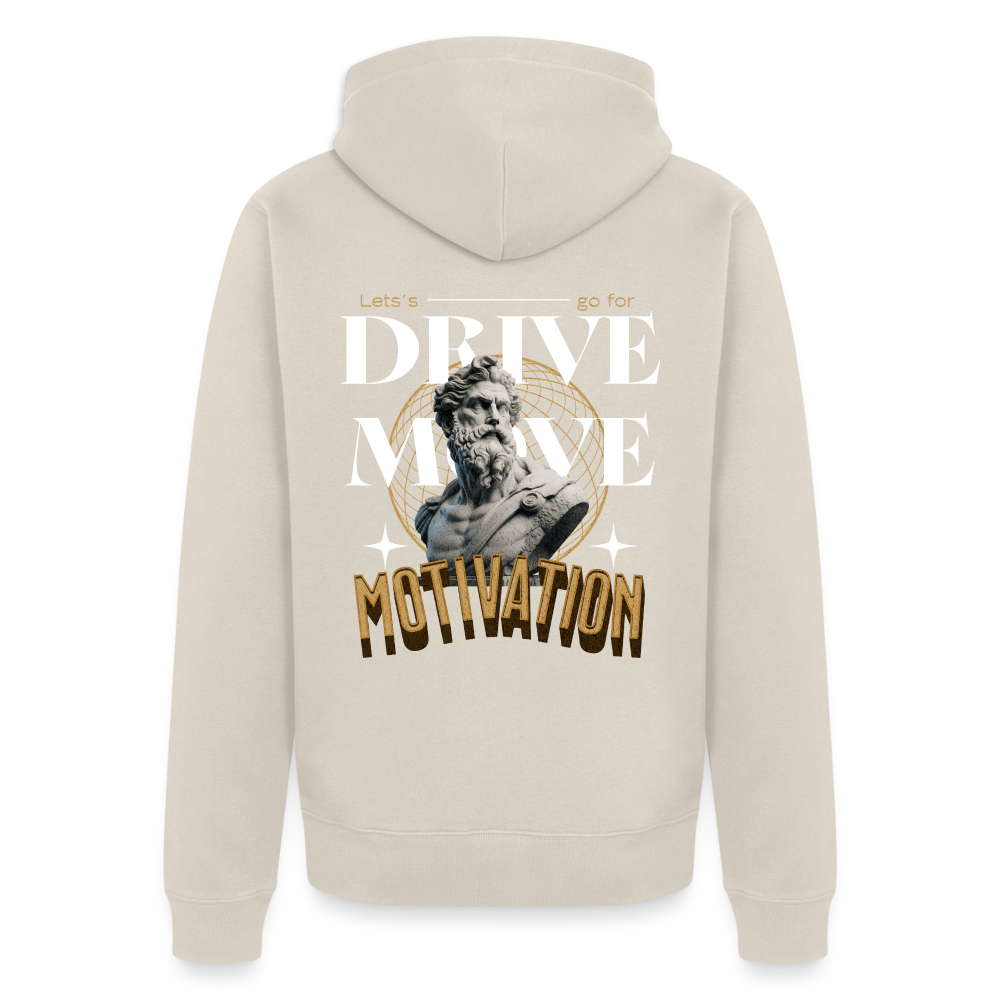 Motivation Premium Kapuzenjacke - beige