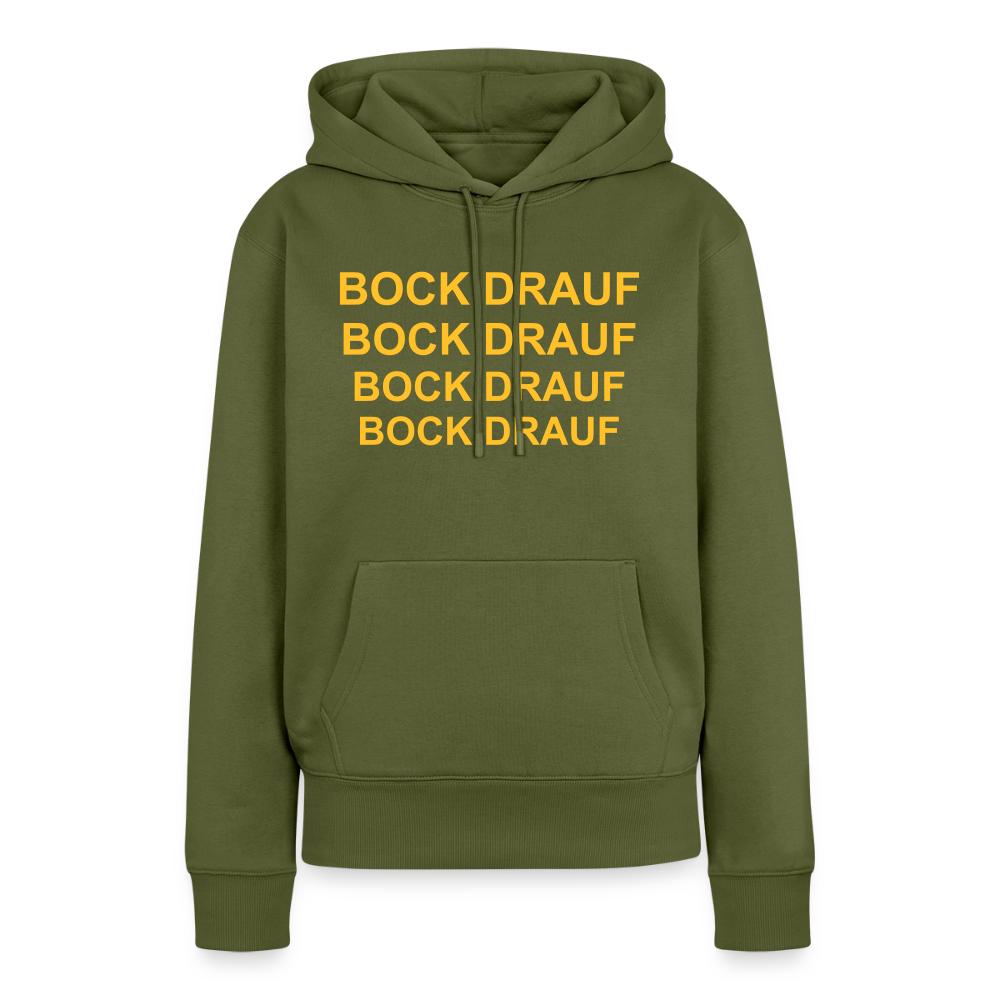 BOCK DRAUF Premium Hoodie Woman - khaki
