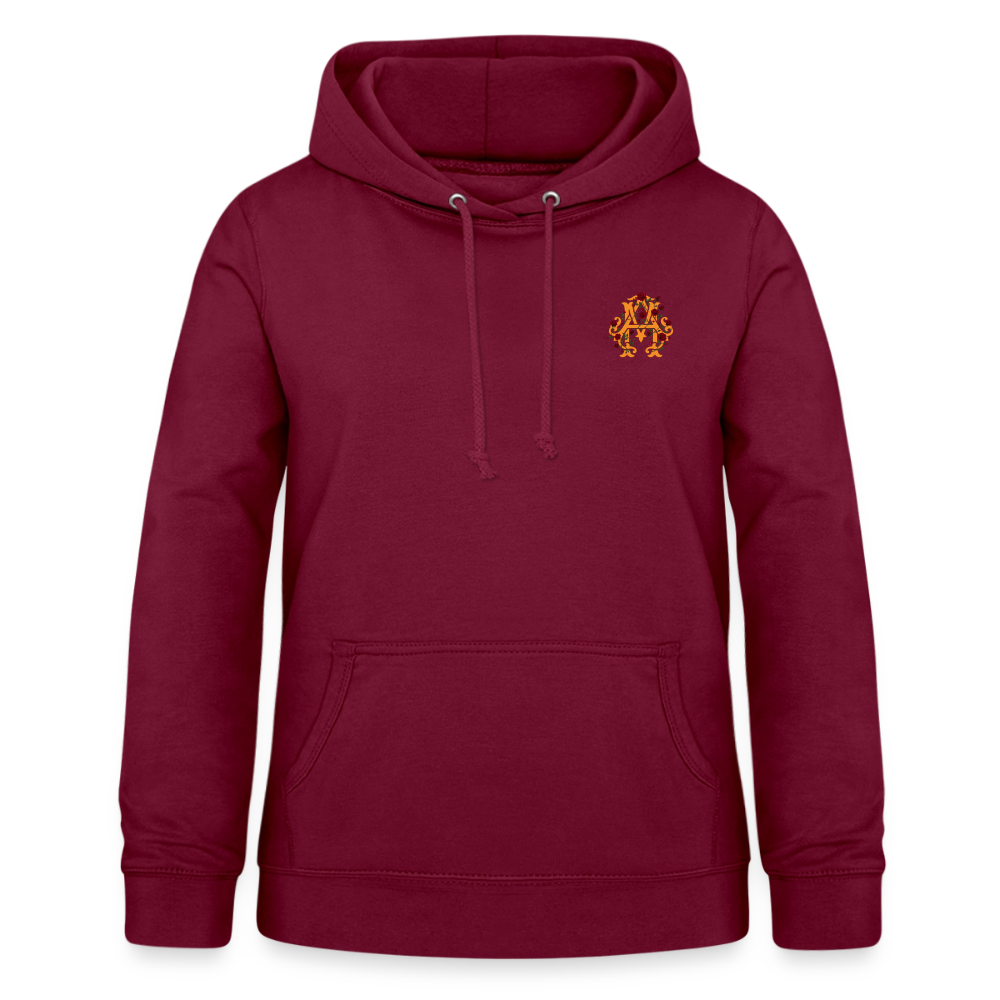 FAITH, HOPE, LOVE Hoodie - bordeaux