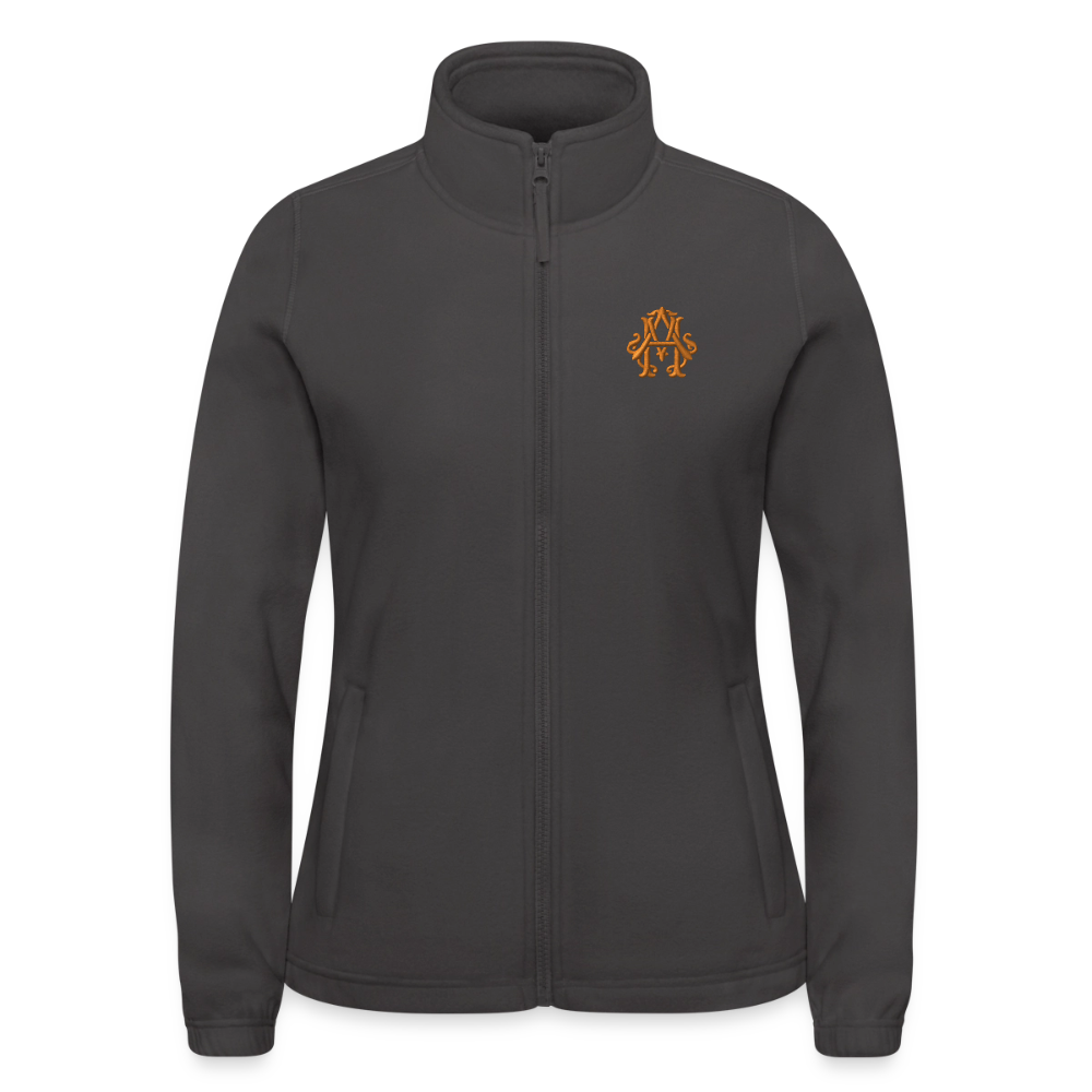 adligemotivation Fleecejacke North - charcoal grey