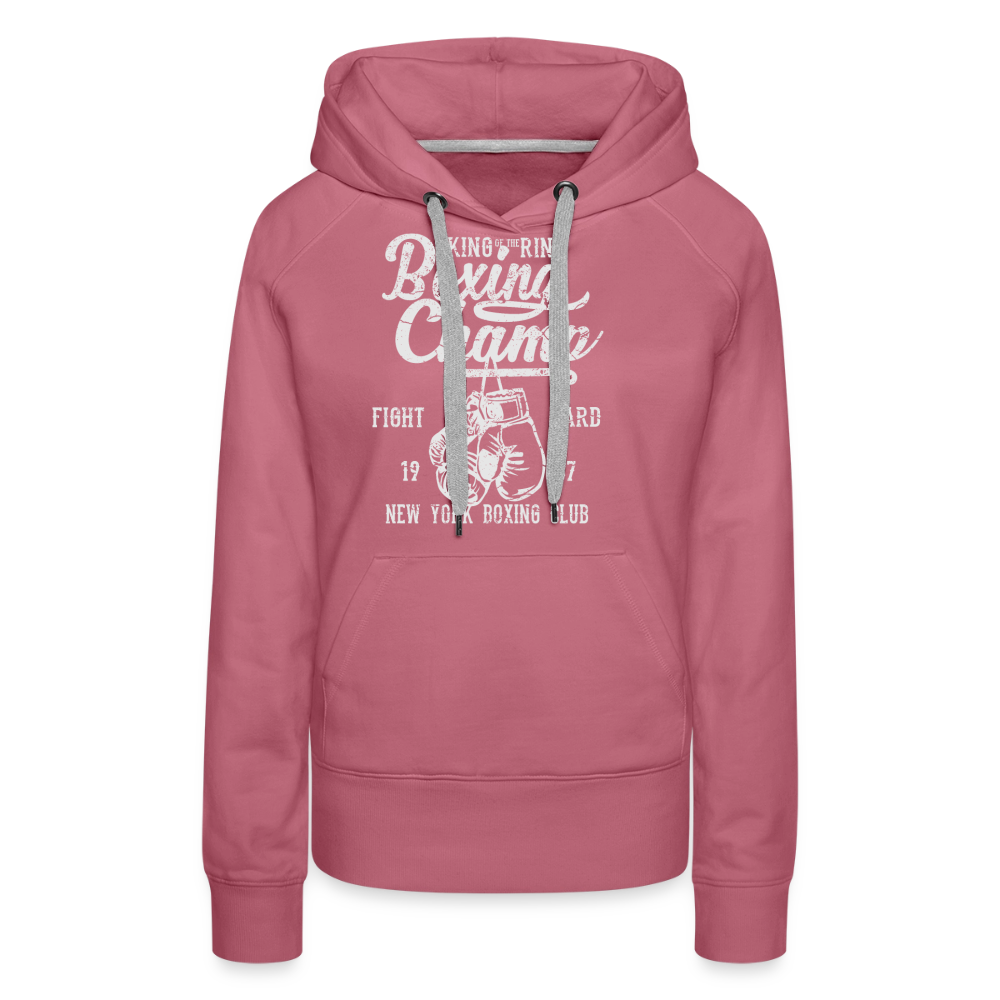 Boxing Champ Premium Hoodie - mauve