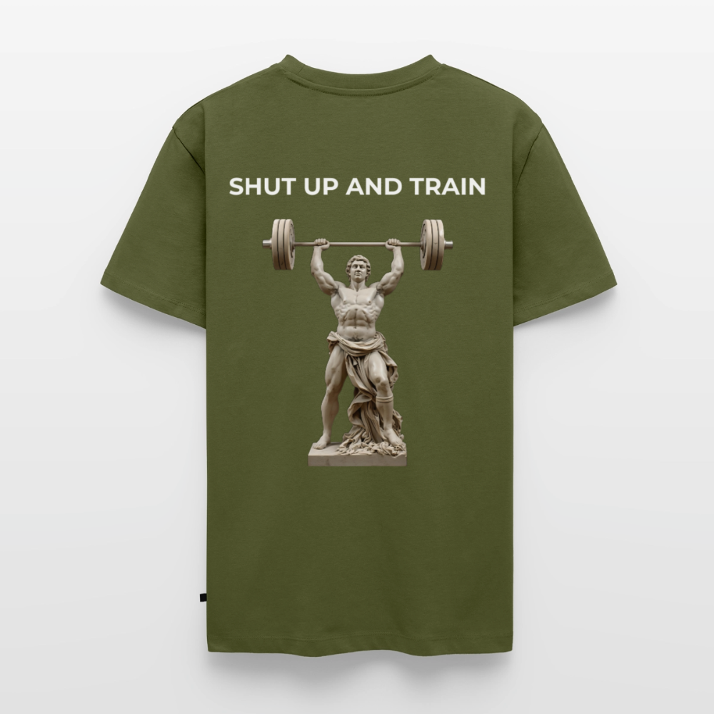 NO PAIN NO GAIN T-Shirt - khaki