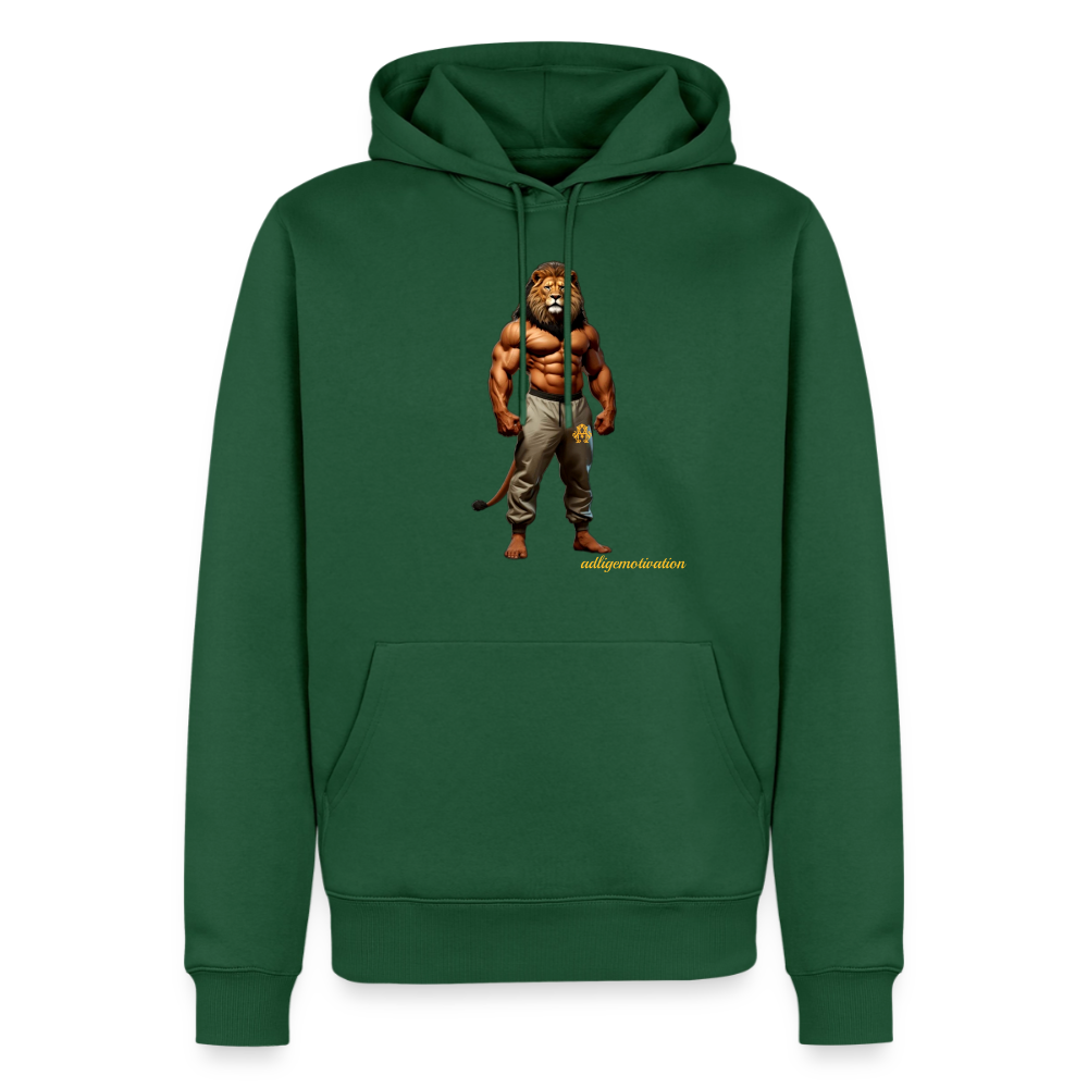 Löwenmann Premium Hoodie - bottle green