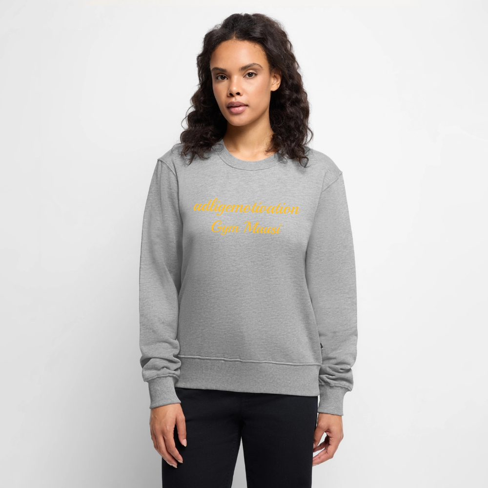 Gym Mausi Premium  Sweatshirt - heather grey