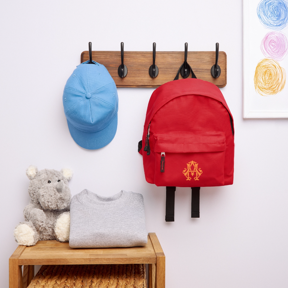 Kinder Rucksack - red