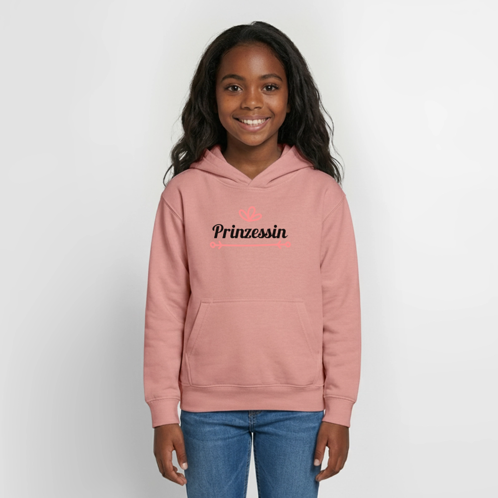 Prinzessin Hoodie Teenager - dusky rose
