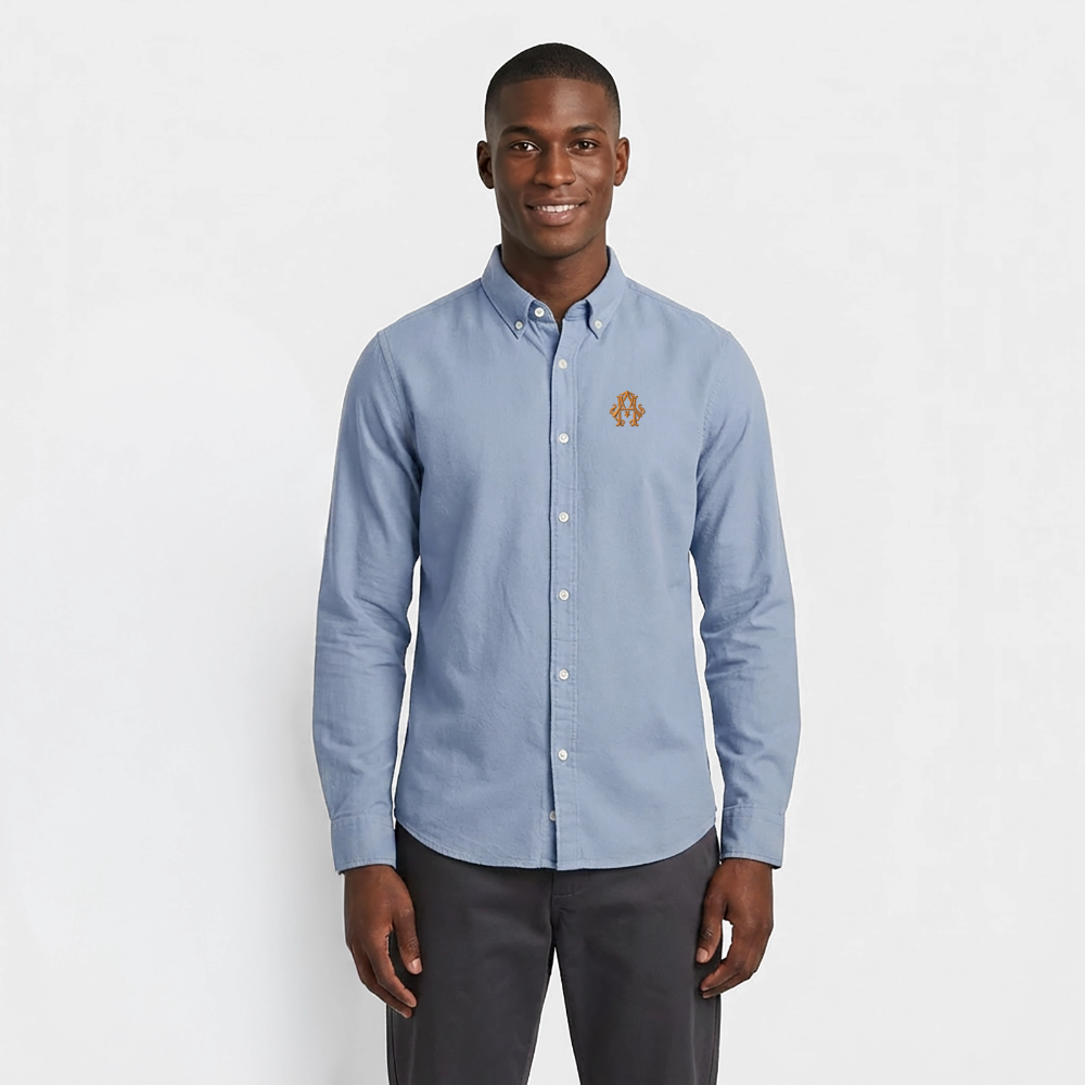 adligemotivation Oxford Hemd - carolina blue