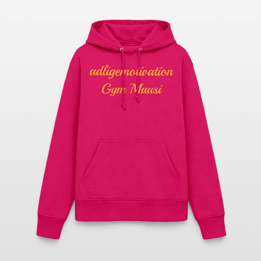 Gym Mausi Hoodie - dark pink
