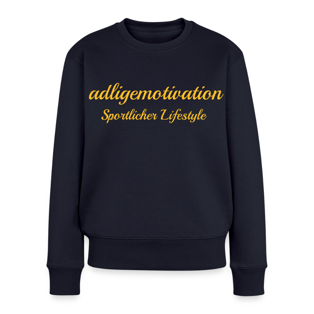 Sportlicher Lifestyle Premium Sweatshirt - navy