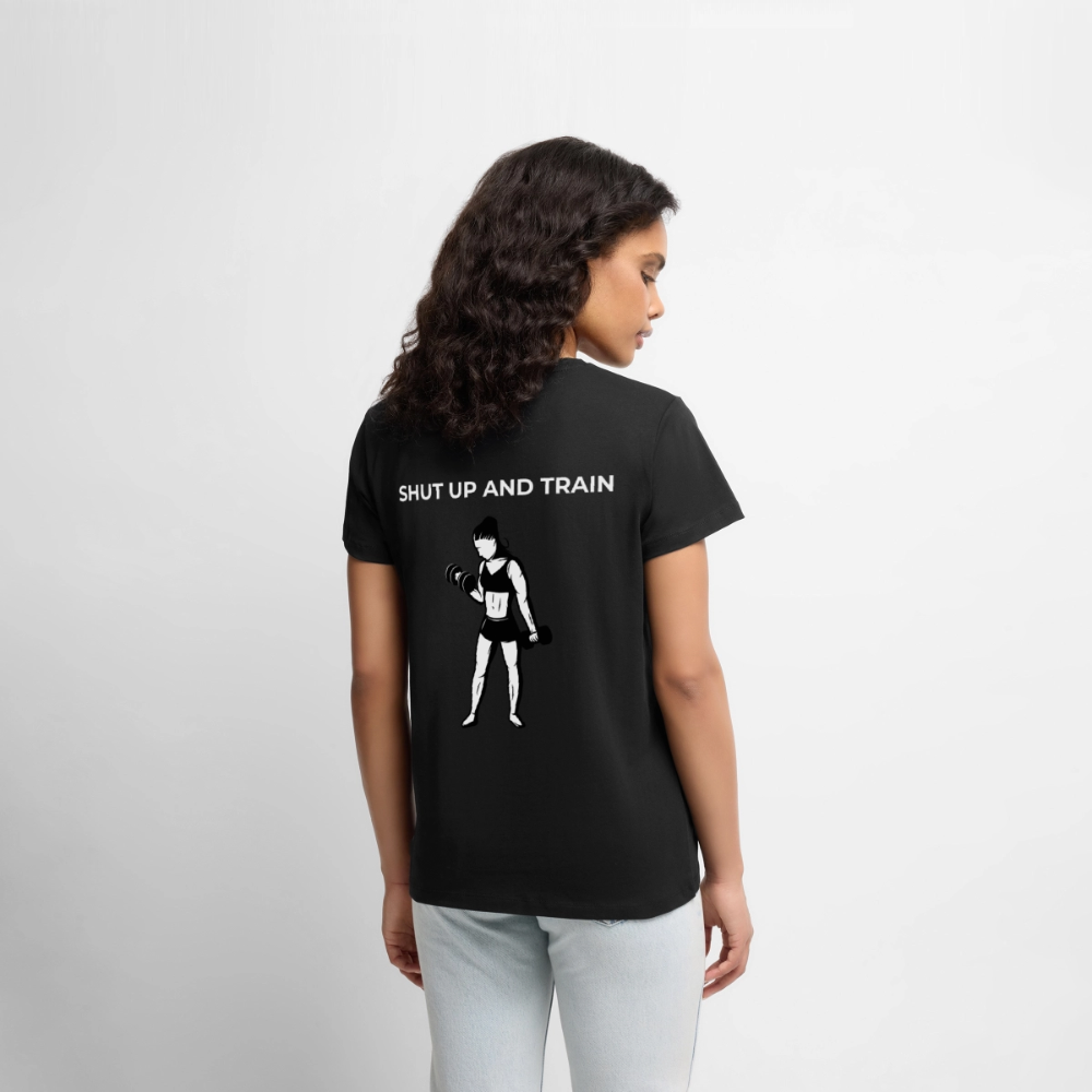 NO PAIN NO GAIN T-Shirt Woman - black