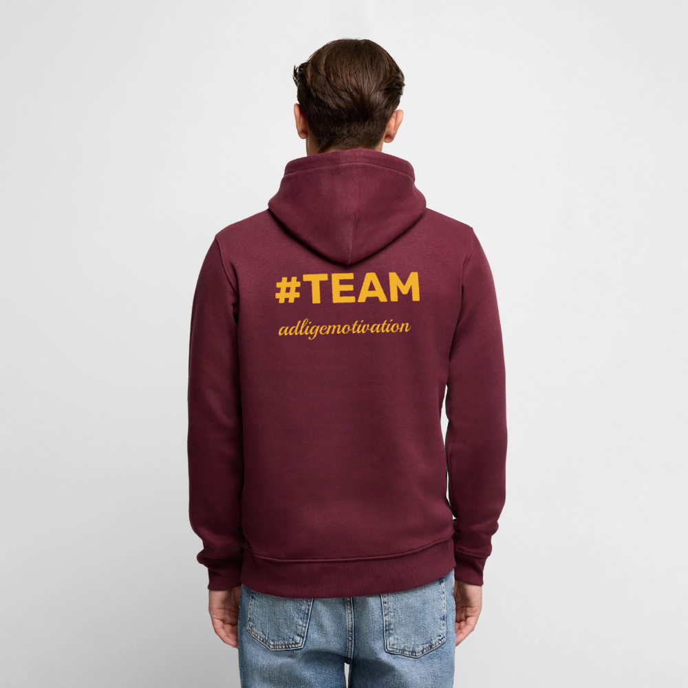 #TEAM adligemotivation Premium Logo Hoodie - burgundy