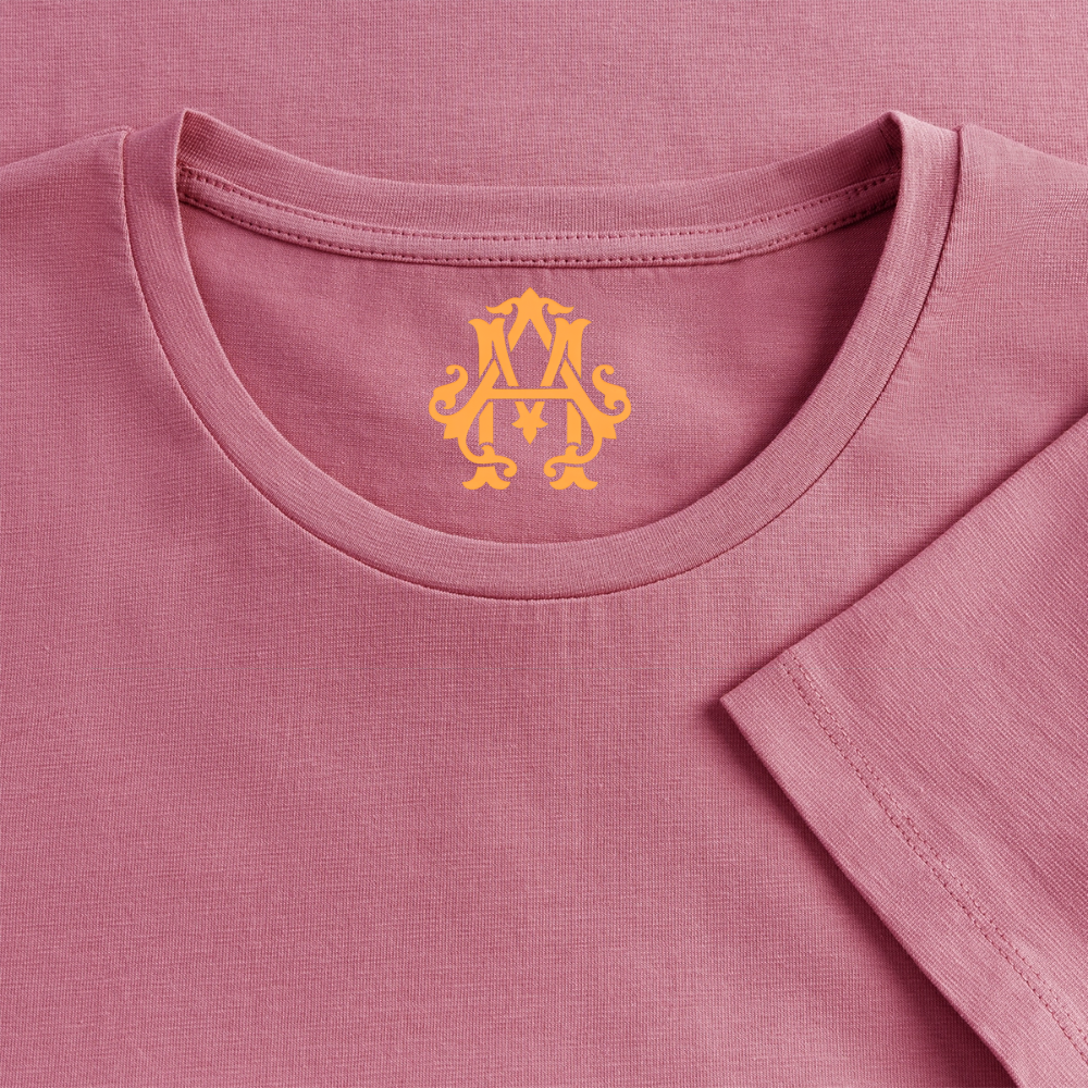 Zitat Aufdruck Premium T-Shirt Women - mauve