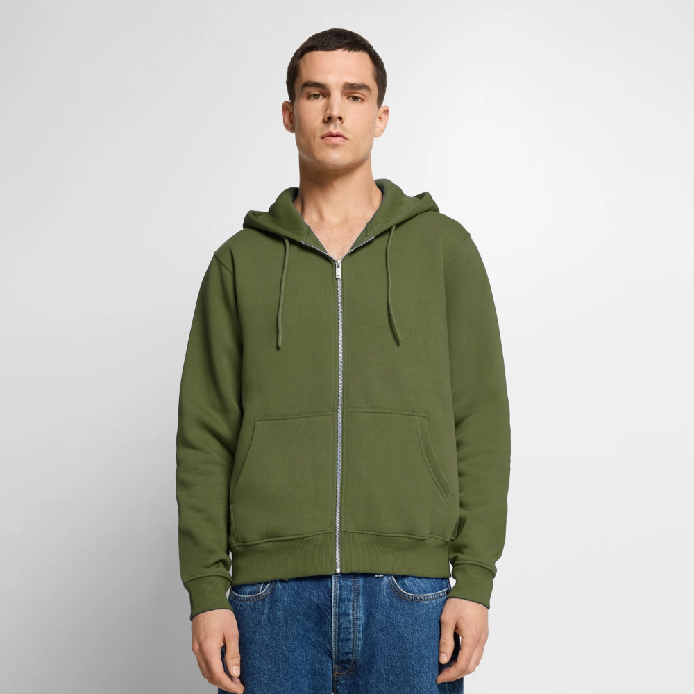 FOR THE BEST Premium Kapuzenjacke - khaki