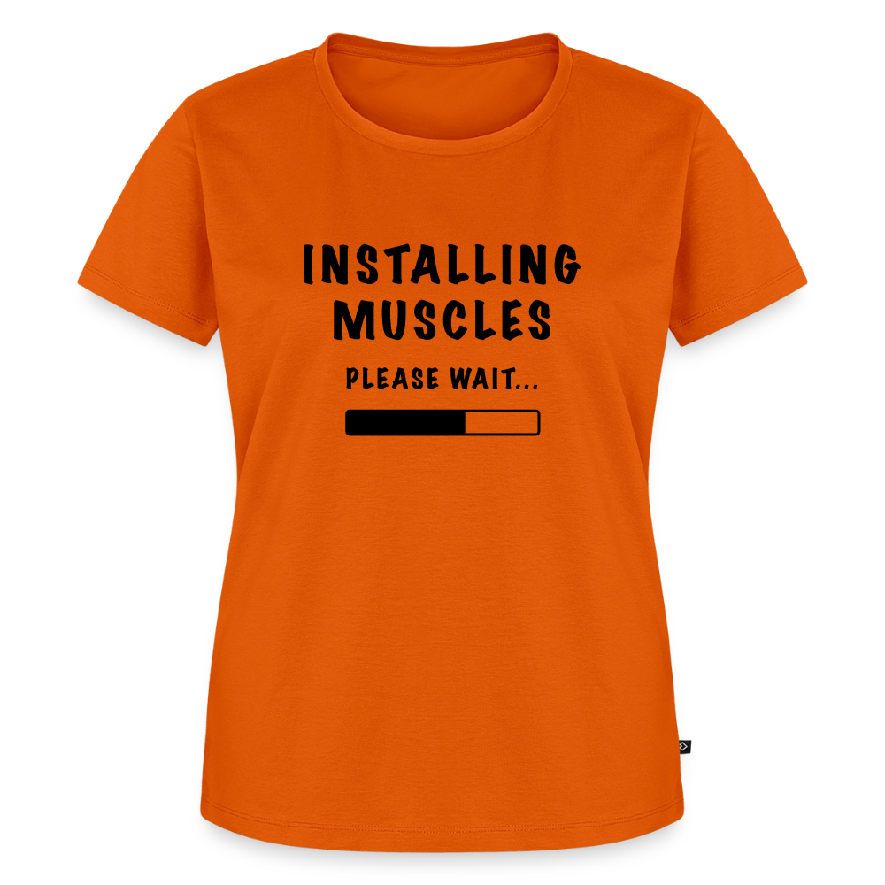 INSTALLING MUSCLES Premium  T-Shirt - orange 