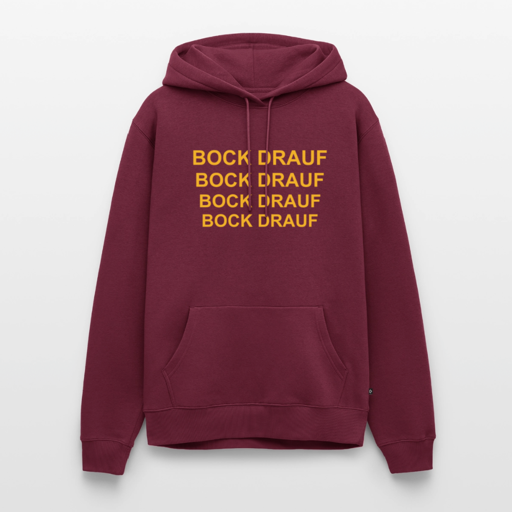 BOCK DRAUF Premium Hoodie - burgundy