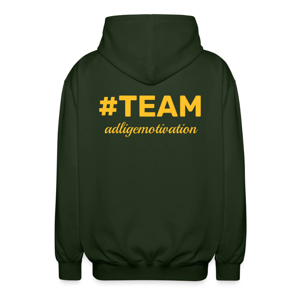 #TEAM adligemotivation Sweatjacke - forest green