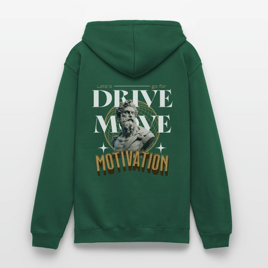 Motivation Hoodie - bottle green