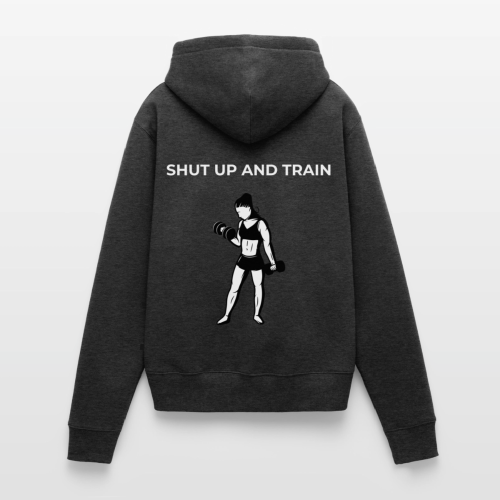NO PAIN NO GAIN Hoodie Women - heather anthracite