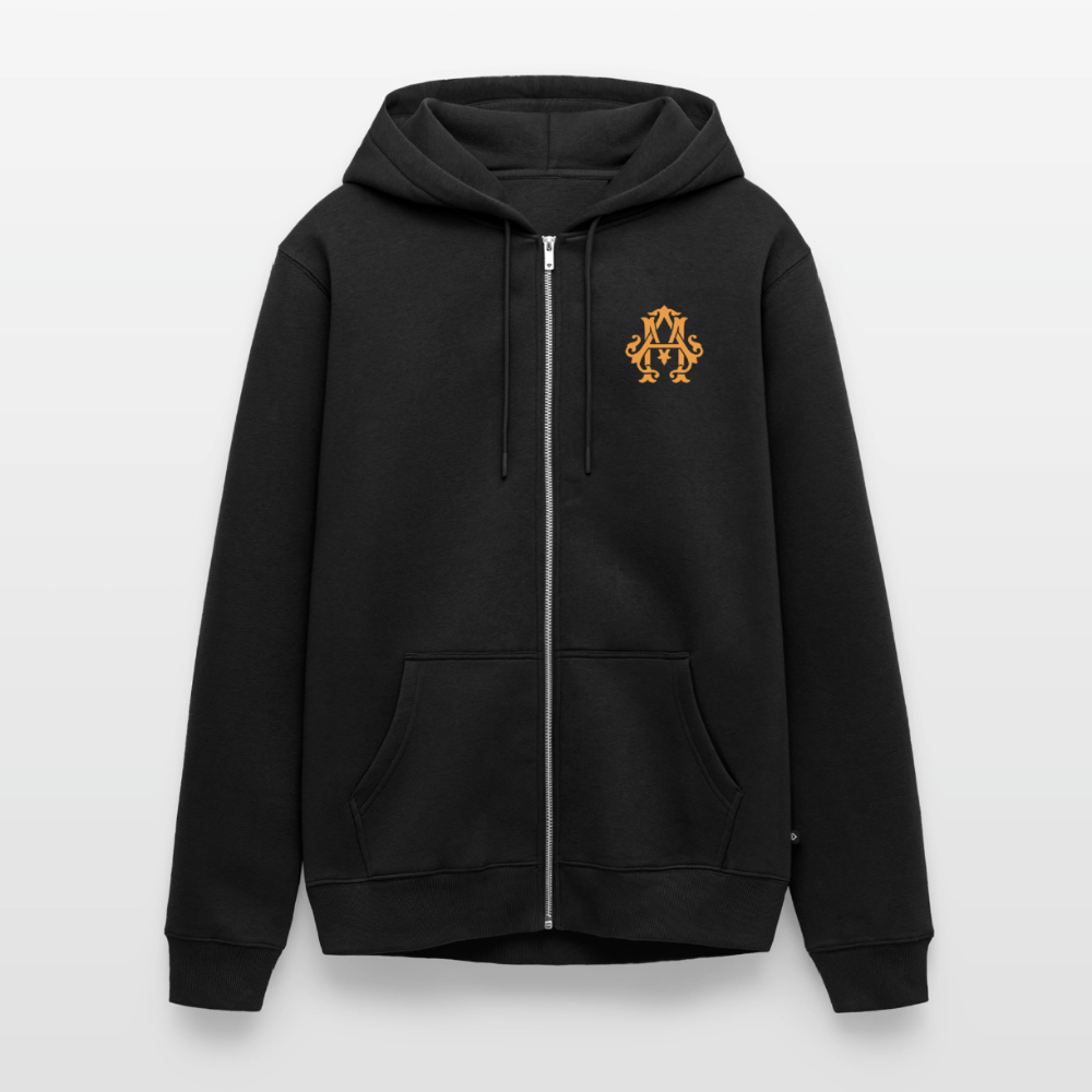 #TEAM adligemotivation Premium Logo Sweatjacke - black