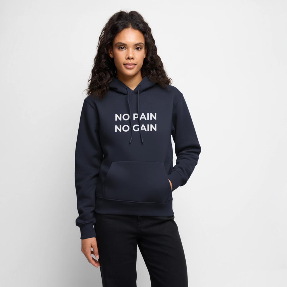 NO PAIN NO GAIN Premium Hoodie - navy