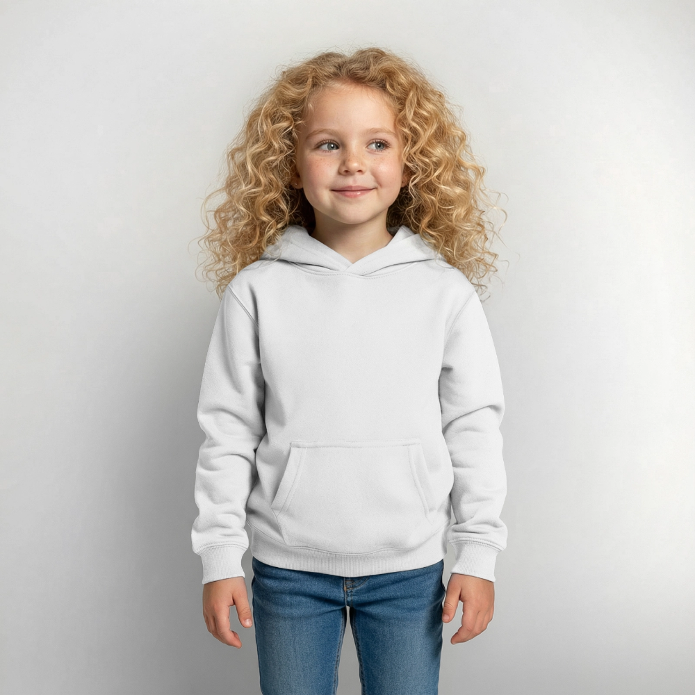 Bauernhof Kinder Hoodie - white