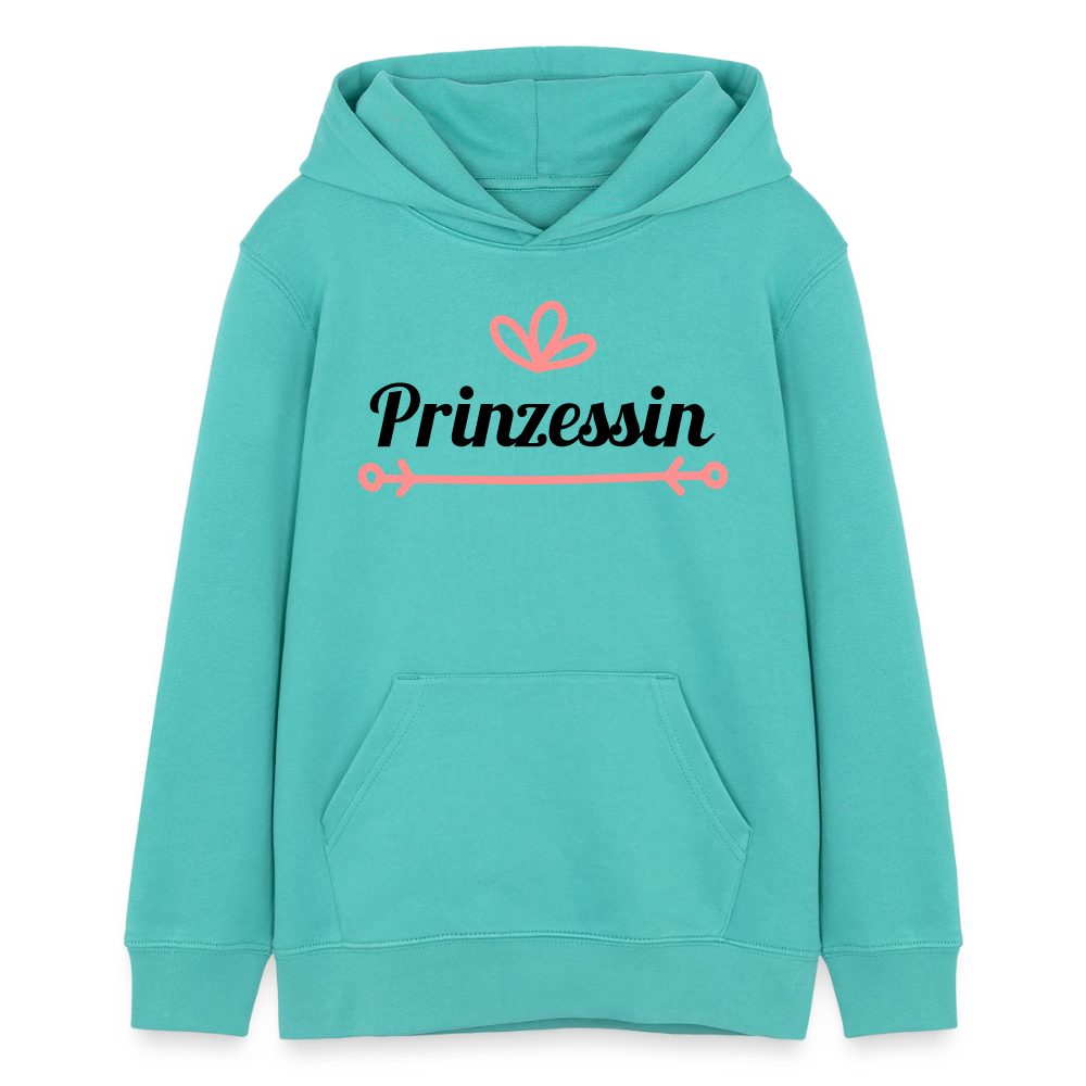 Prinzessin Premium Teenager Hoodie - pool blue