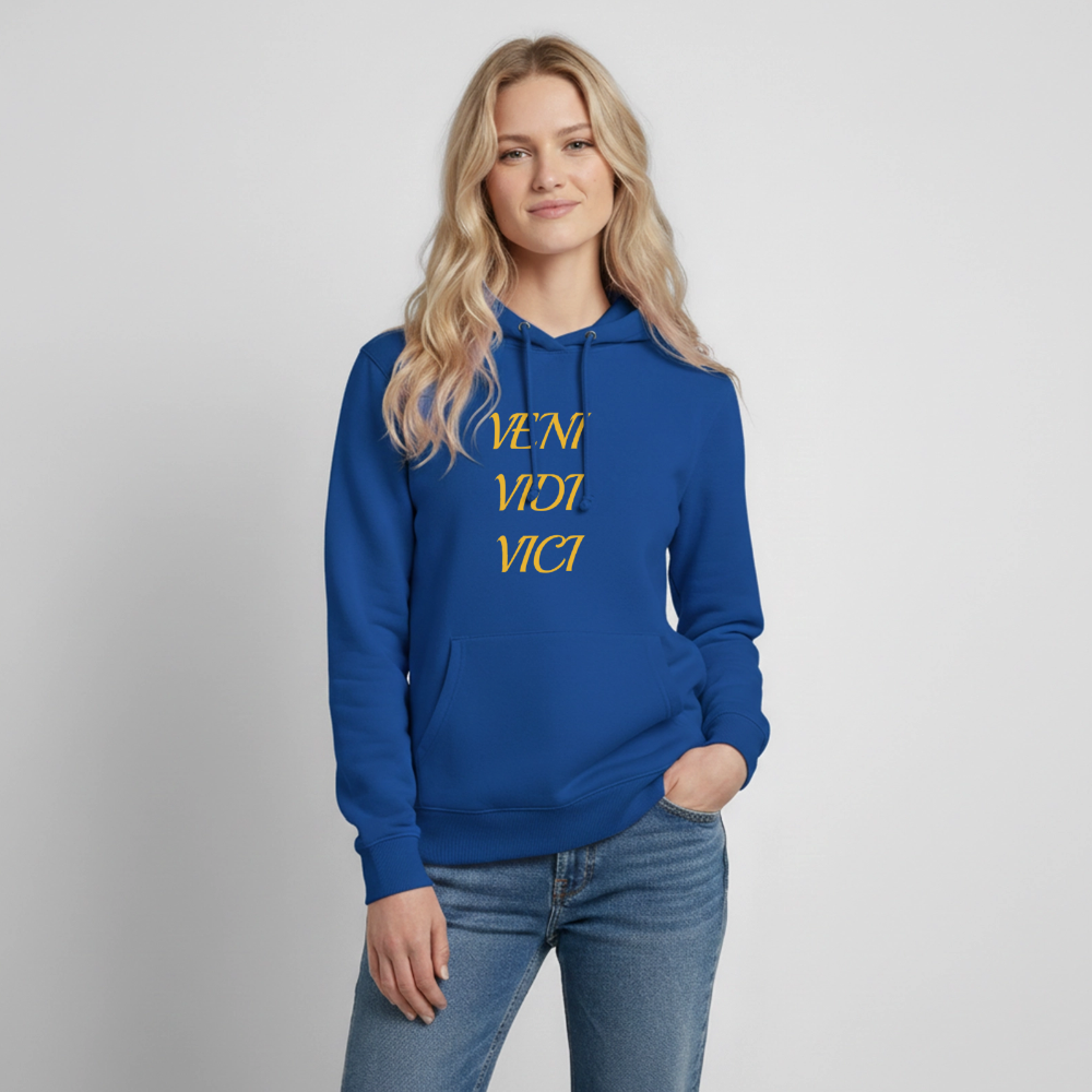 Veni, vidi, vici Hoodie - bright royal