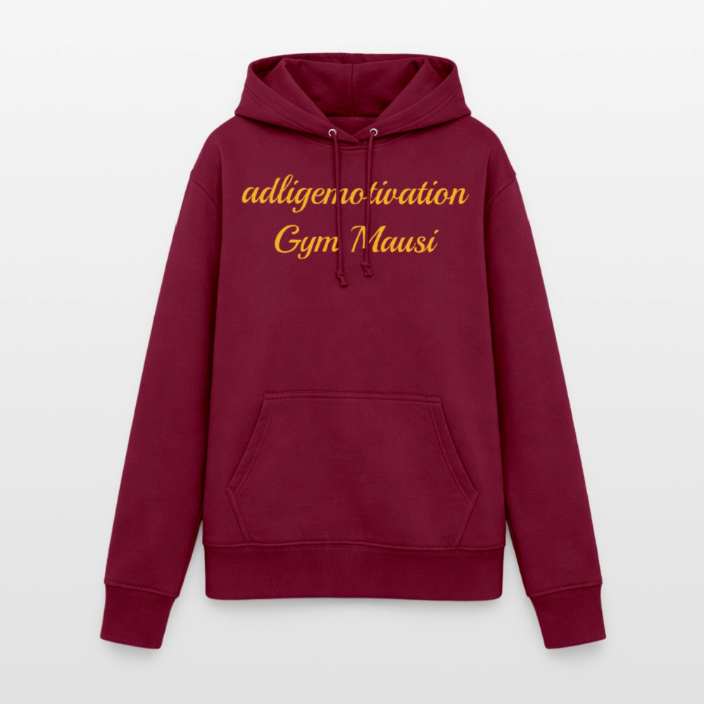 Gym Mausi Hoodie - bordeaux
