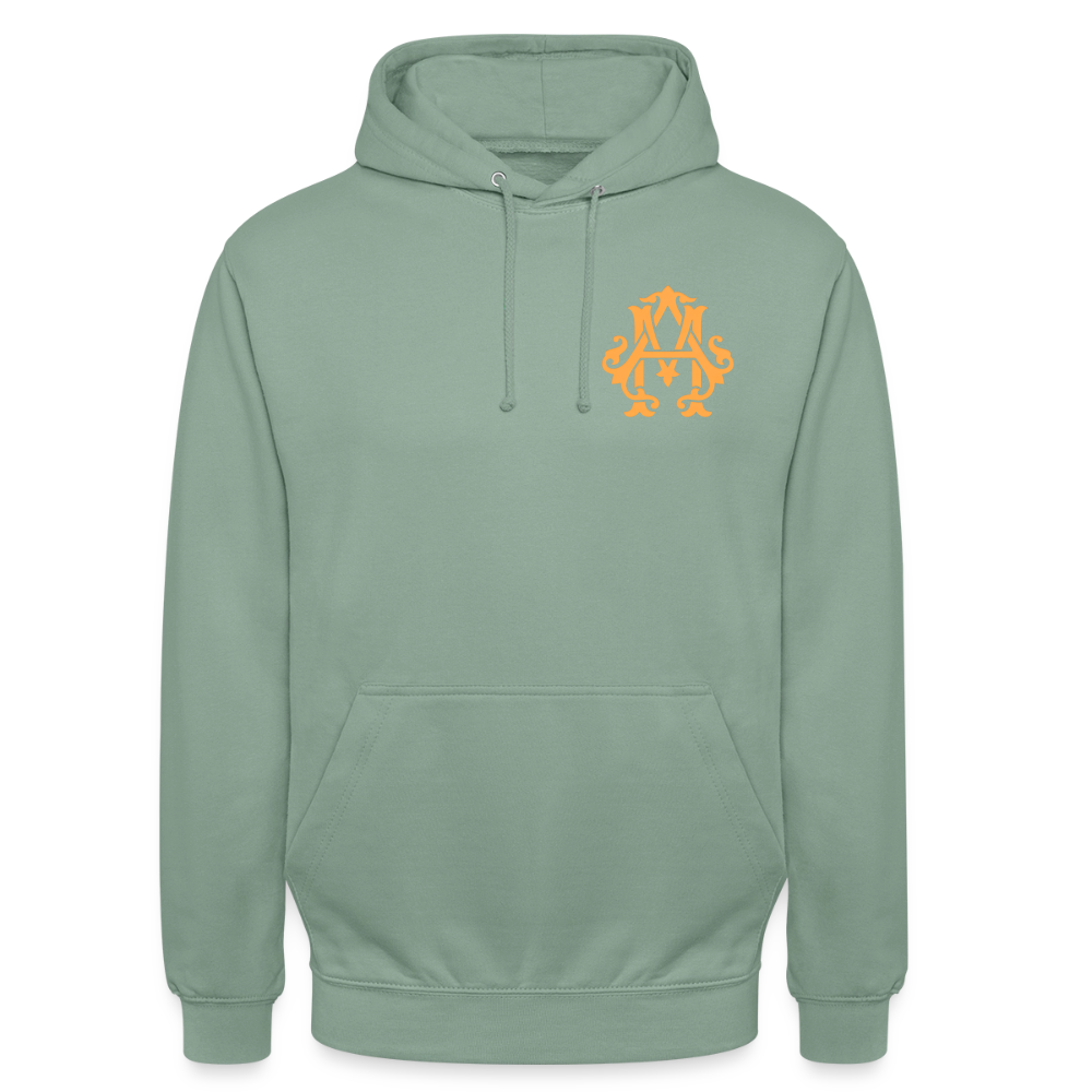 #TEAM adligemotivation Logo Hoodie - steel green
