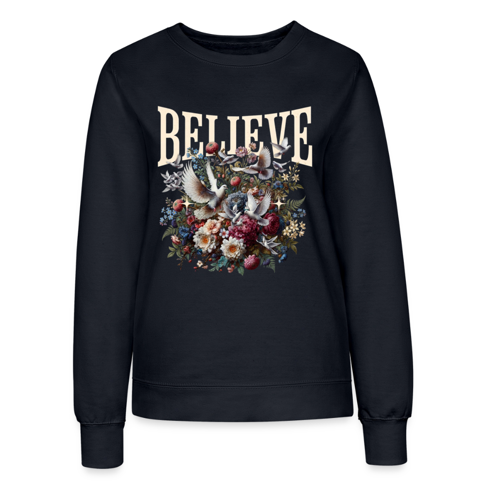 BELIEVE Sweatshirt - french navy