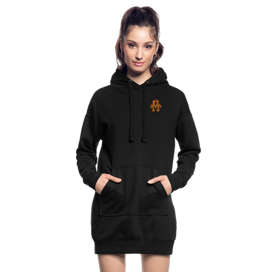 adligemotivation Hoodie-Kleid - black