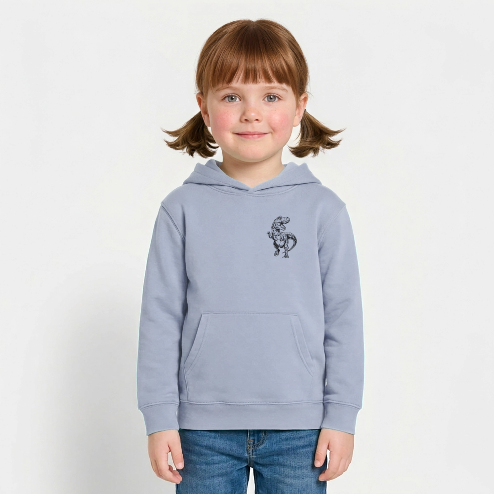 Dinosaurier Premium Kinder Hoodie - lavender-violet