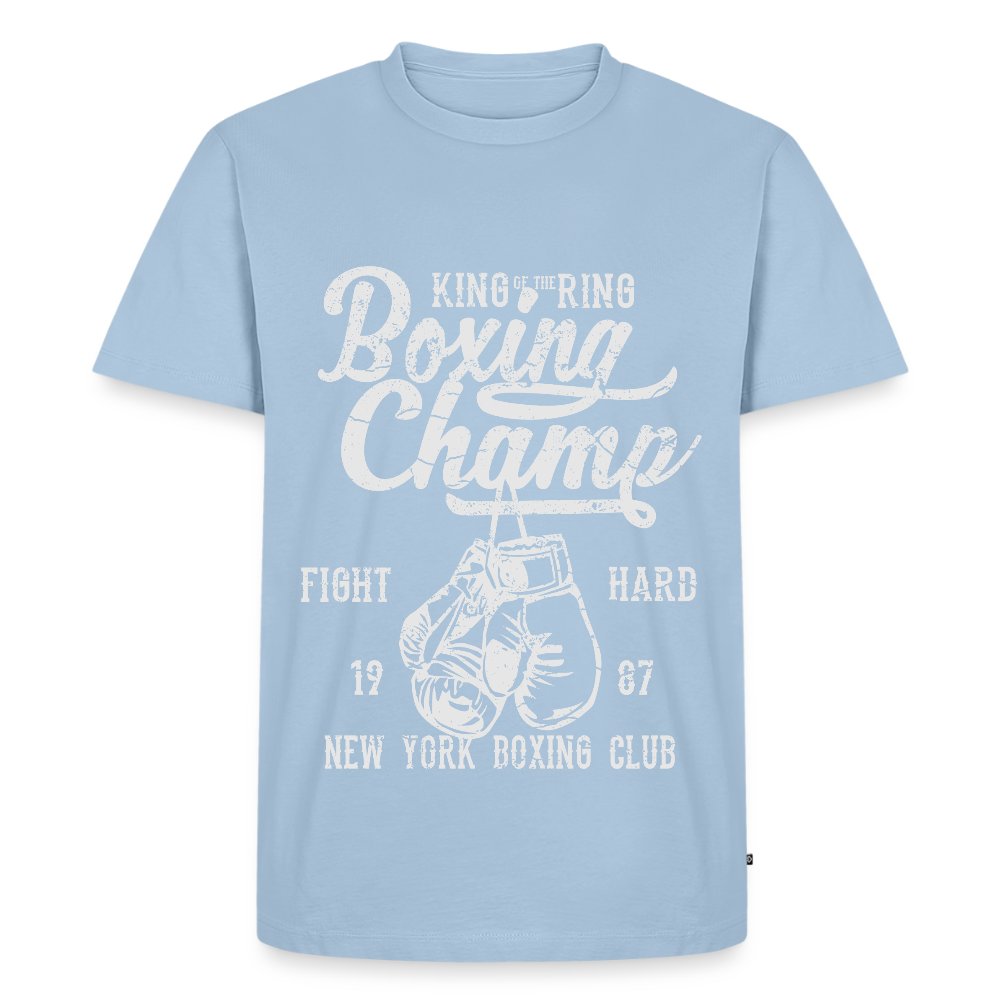 Boxing Champ Premium T-Shirt - light blue