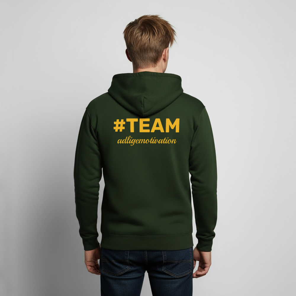 #TEAM adligemotivation Sweatjacke - forest green
